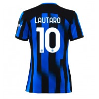 Ženski Nogometni dresi Inter Milan Lautaro Martinez #10 Domači 2023-24 Kratek Rokav